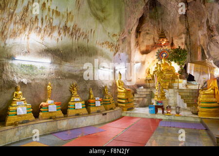 Thailand - Khao Yoi Buddhist Cave Temple Stock Photo