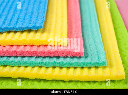cleaning wipes isolated on white Stock Photo