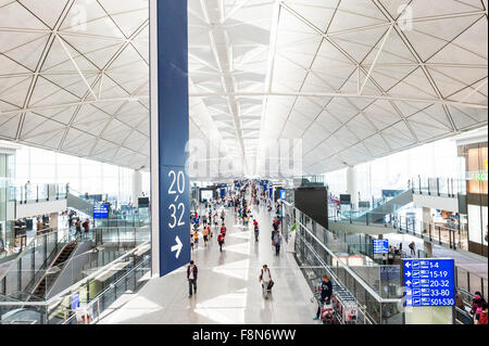 Hong Kong Chek Lap Kok International Airport, Hong Kong, China. Stock Photo