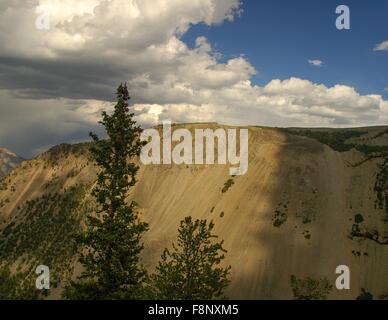 On Top of the World (Beartooth) Highway, Montana/Wyoming, USA. Stock Photo