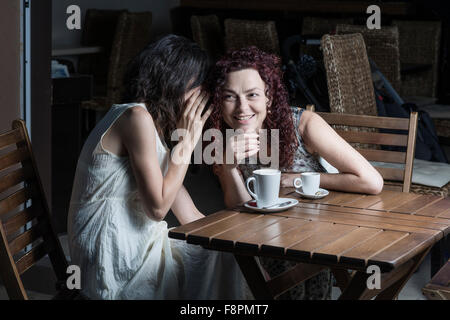 woman chat over coffee-break Stock Photo