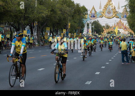 Bangkok, Thailand. 11th Dec 2015. People take part in the 