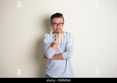 casual adian senior male Stock Photo - Alamy