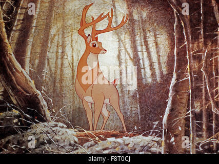 Bambi, USA 1942, Regie: James Algar, Darsteller: Bambis Vater Stock Photo