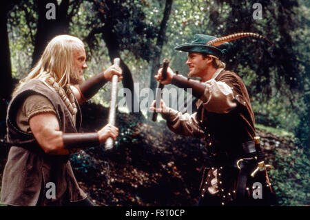 Robin Hood: Men in Tights, aka: Robin Hood - Helden in Strumpfhosen, Frankreich/USA 1993, Regie: Mel Brooks, Darsteller: Eric Allan Kramer (links), Cary Elwes Stock Photo