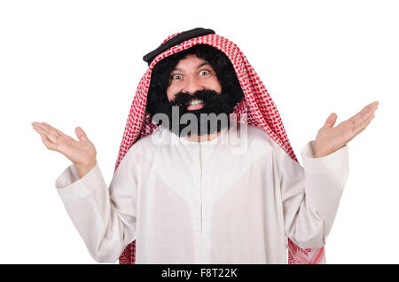 Arab man in diversity concept Stock Photo