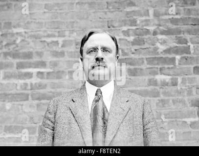 John Francis Hylan, nicknamed 'Red Mike', the 96th Mayor of New York City from 1918 to 1925. Stock Photo