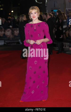 Emerald Fennell attends the UK premiere of 'The Danish Girl' held at the Odeon Leicester Square Stock Photo