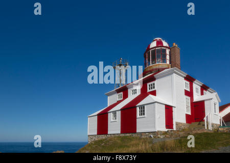The historic Cape Bonavista Lighthouse in Newfoundland, Canada Stock Photo