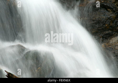 Waterfall on Torino Creek along Cliff Lake Trail, Lolo National Forest ...