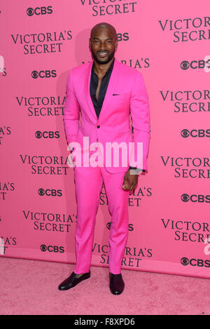 Celebrity arrivals on the Pink Carpet at the 2015 Victoria's Secret Fashion Show  Featuring: Tyson Beckford Where: New York, New York, United States When: 11 Nov 2015 Stock Photo