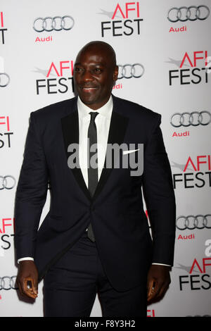 AFI FEST 2015 Presented By Audi Centerpiece Gala Premiere of Columbia Pictures' 'Concussion' at the TCL Chinese Theatre  Featuring: Adewale Akinnuoye-Agbaje Where: Los Angeles, California, United States When: 10 Nov 2015 Stock Photo
