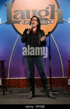 Face Forward Hosts Comics Without Borders at The Laugh Factory  Featuring: Kira Soltanovich Where: Hollywood, California, United States When: 10 Nov 2015 Stock Photo