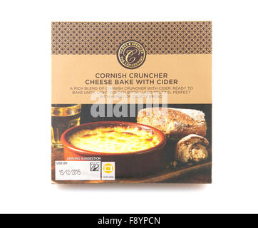 Marks And Spencer Cornish Cruncher Cheese Bake with Cider Stock Photo