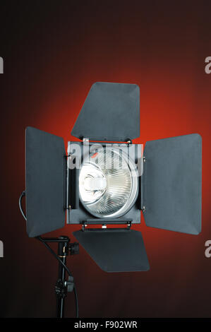 Projector lights wtih space for your text Stock Photo - Alamy