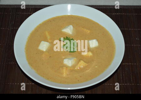 Indian cooking: curry, sweet, baby food, fried rice, cheese curry, snaks Stock Photo