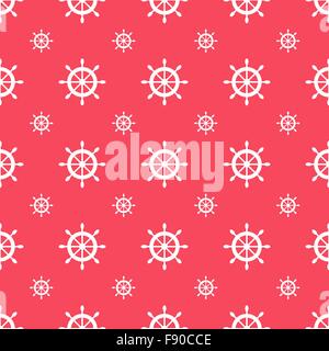 Seamless nautical pattern Stock Vector