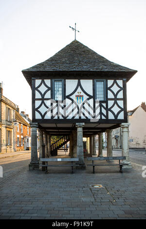 Royal Wootton Bassett's former Town Hall – now the local museum Stock Photo