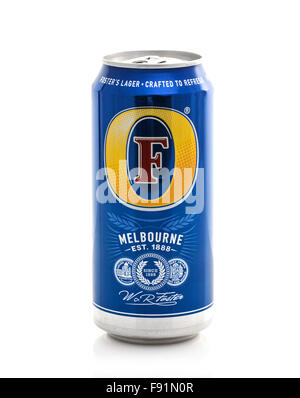 Can of Fosters Lager Stock Photo - Alamy