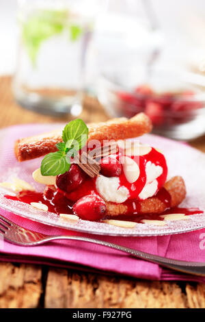 Fan shaped puff pastry, Italian sfogliatine, three Palmier cookie ...