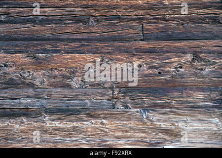Very old screen of boards Stock Photo