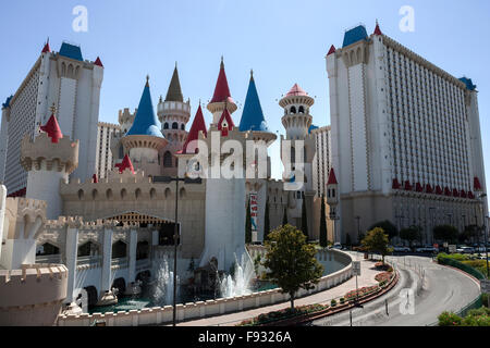 Excalibur Hotel, Las Vegas, Nevada, USA Stock Photo - Alamy