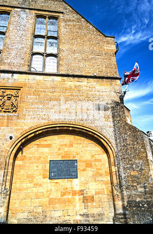 Moreton-in-Marsh, Redesdale Hall, erected 1887 Stock Photo