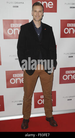 LUTHER cast photocall held at the picture house cinema london  Featuring: DARREN BOYD Where: London, United Kingdom When: 12 Nov 2015 Stock Photo