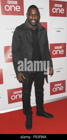 LUTHER cast photocall held at the picture house cinema london  Featuring: IDRIS ELBA Where: London, United Kingdom When: 12 Nov 2015 Stock Photo