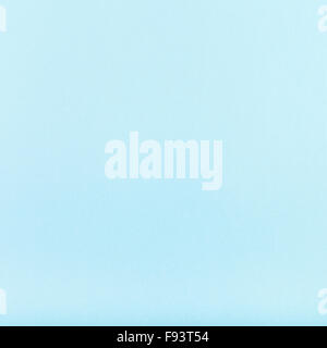 square background from light blue colored sheet of paper Stock Photo