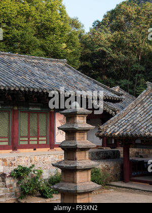 temple Songbul, North Korea, Asia Stock Photo