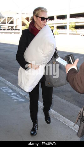 Chelsea Handler departs from Los Angeles International Airport  Featuring: Chelsea Handler Where: Los Angeles, California, United States When: 12 Nov 2015 Stock Photo