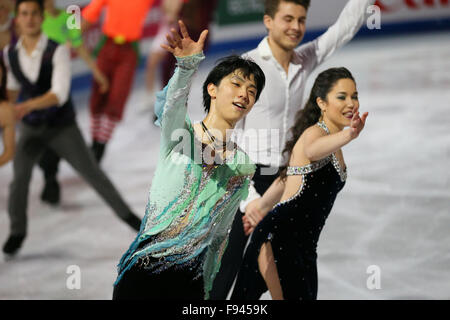 Barcelona International Convention Centre, Barcelona, Spain. 13th Dec, 2015. Yuzuru Hanyu (JPN), DECEMBER 13, 2015 - Figure Skating : ISU Grand Prix of Figure Skating Final 2015/2016 Exhibition at Barcelona International Convention Centre, Barcelona, Spain. © YUTAKA/AFLO SPORT/Alamy Live News Stock Photo