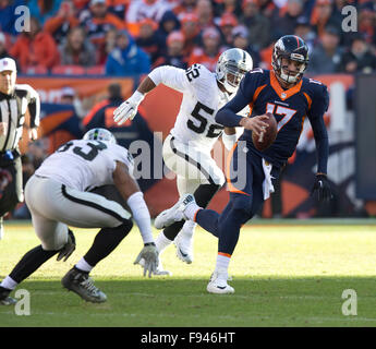 Denver, Colorado, USA. 13th Dec, 2015. Broncos QB BROCK OSWEILER ...