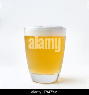 beer glass isolated on white Stock Photo