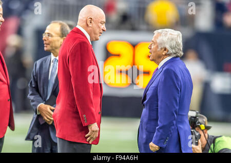 Houston Texans owner Robert McNair stands on the field before an NFL ...