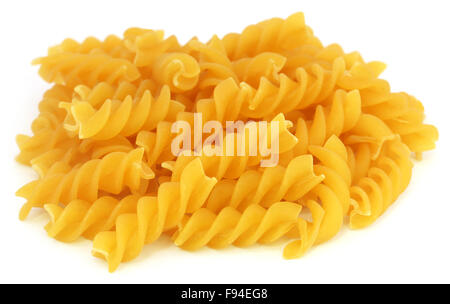 Pasta isolated over white background Stock Photo