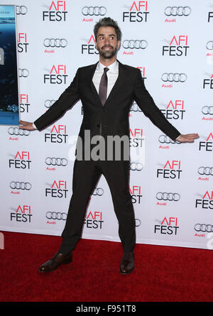 AFI FEST 2015 Presented By Audi Closing Night Gala Premiere of Paramount Pictures' 'The Big Short' - Arrivals  Featuring: Hamish Linklater Where: Hollywood, California, United States When: 12 Nov 2015 Stock Photo