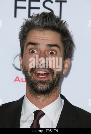 AFI FEST 2015 Presented By Audi Closing Night Gala Premiere of Paramount Pictures' 'The Big Short' - Arrivals  Featuring: Hamish Linklater Where: Hollywood, California, United States When: 12 Nov 2015 Stock Photo