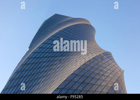 The United Tower in Bahrain Bay, Manama Stock Photo