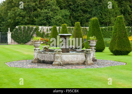 Pitmedden Garden in Aberdeenshire, Scotland. Stock Photo