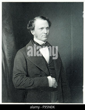 The Right Honourable Edward Henry Stanley, Earl Of Derby. Stock Photo