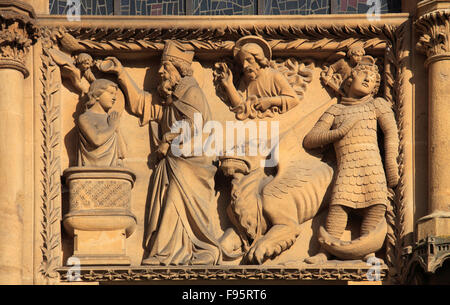 France Lorraine Metz St-Étienne cathedral Stock Photo