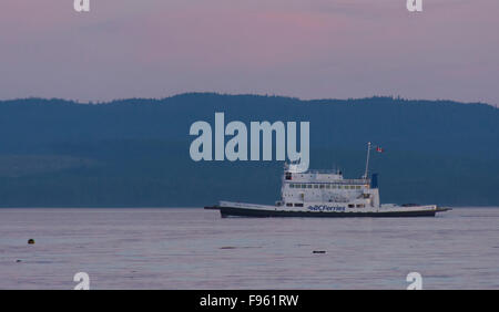 BC Ferries North Island Princess, serving Texada Island to Powell River, British Columbia, Canada Stock Photo