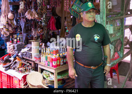 Market scenes, Iquitos, the largest city in the Peruvian rainforest and the fifthlargest city of Peru Stock Photo