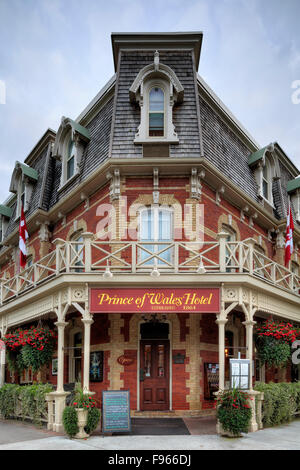 Historic Prince of Wales Hotel, NiagaraontheLake, Ontario, Canada Stock Photo