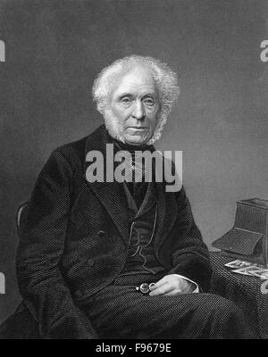 Sir David Brewster, 1781-1868, a Scottish physicist, Stock Photo