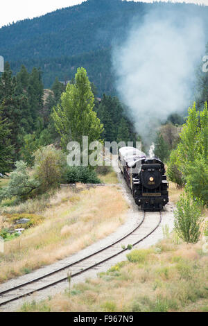 Kettle Valley Steam Railway, Summerland, British Columbia, Canada Stock ...