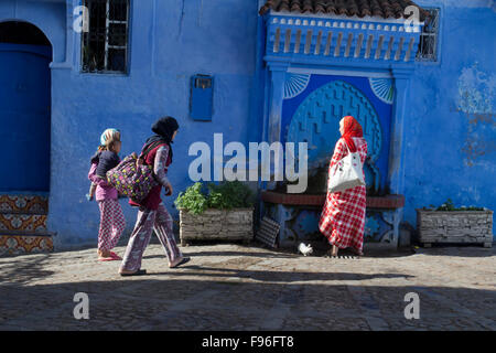 Medina, Chefchaouen, Morocco Stock Photo