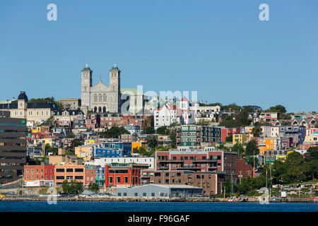 View of St. john's Waterfront, Newfoundland, Canada Stock Photo